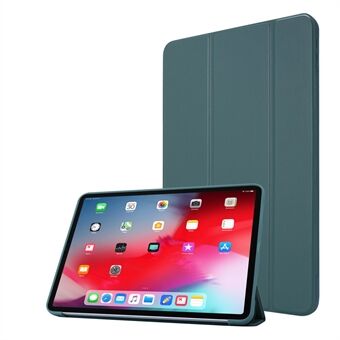 Tri-fold Stand Silicone + PU lederen tablet hoes voor iPad Pro 11-inch (2021)