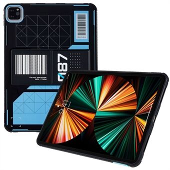 MUTURAL Voor iPad Pro 11-inch (2018)/(2020)/(2021) Ultradunne schokbestendige beschermende tablethoes Anti-val tablethoes Kickstand