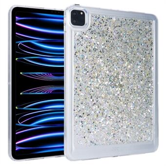 Voor iPad Pro 11 (2018)(2020)(2021)(2022) Glitter Tablet Case TPU + PC Beschermende Tablet Cover