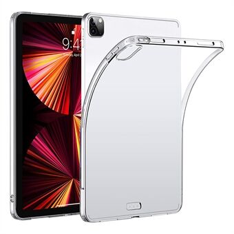 Transparante zachte TPU-beschermende achterkant van de telefoon Shell voor iPad Pro 12.9 "(2021)