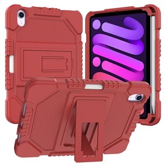 Effen kleur anti-drop schokbestendig siliconen + PC standaard Design Tablet Case Cover voor iPad mini (2021)