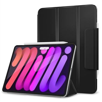 Voor iPad mini (2021) PU-leer Tri-fold Folio Case Magnetische absorptie Schokabsorptie Tablet Cover: