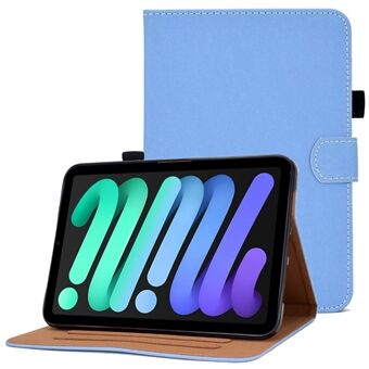 Voor iPad mini (2021) Schokbestendig Tablet Case Effen Kleur Anti- Scratch Beschermhoes met Stand