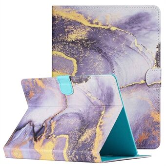 Stitching Marble Pattern Universal Tablet Cover voor 8-inch Tablet, Stand Card Holder PU Leather Case