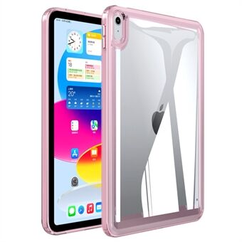 Voor iPad mini (2021) Acryl + TPU transparante tablethoes Anti-drop beschermende achterkant