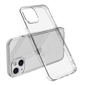 Schokbestendige lensbescherming Duidelijke anti-kras TPU + 9H gehard glazen telefoonhoes voor iPhone 13 6.1 inch