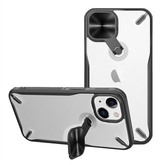 NILLKIN CamShield-serie harde pc + zachte TPU-telefoonhoes met standaard voor iPhone 13 6.1 inch