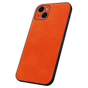 SULADA PU lederen telefoonhoes voor iPhone 13 - oranje