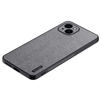 Camerabescherming telefoonhoes voor iPhone 13 6,1 inch PU-leer + pc + TPU-hoes