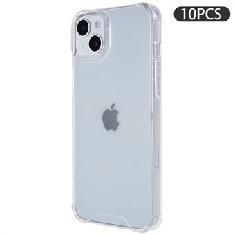 10 STKS Voor iPhone 13 Super Slim 1.5mm Telefoon Case Drop Bescherming Telefoon Cover Acryl + TPU Clear Shell