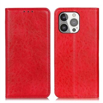 Crazy Horse Texture Auto-absorberende Wallet Leather Cover Shell voor iPhone 13 Pro 6,1-inch