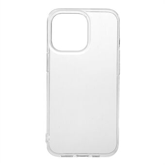 Transparante full body Krasbestendige 2 mm TPU transparante achterkant voor iPhone 13 Pro 6,1 inch