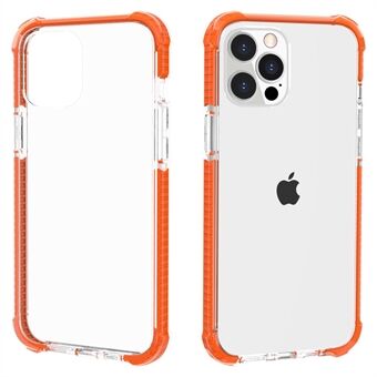 Transparant acryl verdikte vier hoeken helder schokbestendig telefoonhoesje voor Apple iPhone 13 Pro 6,1 inch