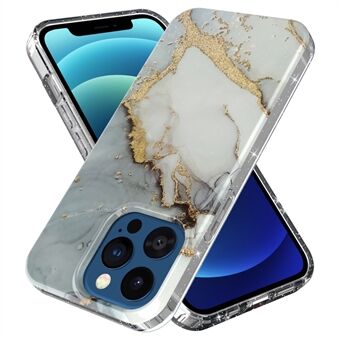 GW18 IMD Sparkling Power Marble Pattern Mobiele telefoonhoes met volledige dekking voor iPhone 13 Pro 6,1 inch