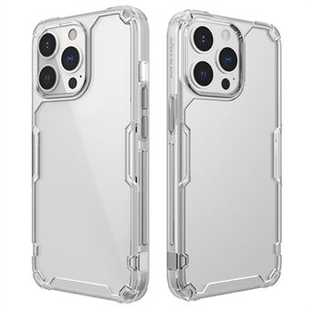 NILLKIN Nature TPU Pro Series PC + TPU Hybrid Back Cover Transparante mobiele telefoon Cover Protector Shell voor iPhone 13 Pro 6.1 inch