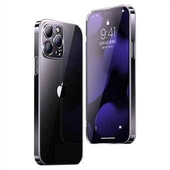 YOOBAO kristalheldere serie telefoonhoesje voor iPhone 13 Pro 6,1 inch, transparante siliconen telefoonbeschermende achterkant