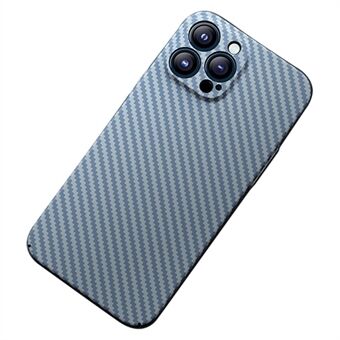 Voor iPhone 13 Pro 6.1 inch Koolstofvezel Textuur Slim Light Cover Matte Precieze Uitsparing Beschermende Telefoon Case: