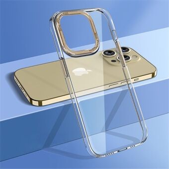 Voor iPhone 13 Pro 6,1 inch slanke harde pc-telefoonhoes Kristalheldere beschermende achterkant van de telefoon