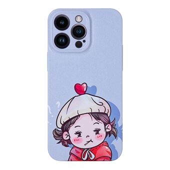 Voor iPhone 13 Pro 6,1 inch jongen en meisje patroon harde pc telefoonhoes koppels stijl telefoonhoes