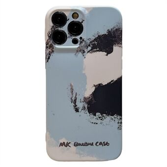 Voor iPhone 13 Pro IMD Paint Pattern Phone Case Flexibele TPU Matte Cover