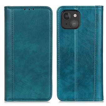 Litchi Textuur Magneet Absorptie Stand Split Leather Case Cover voor iPhone 13 mini 5.4 "