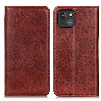 Auto-absorberende Crazy Horse Texture Wallet Leather Phone Stand Case voor iPhone 13 mini 5,4-inch