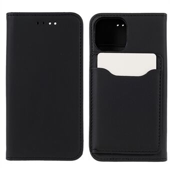 Skin-touch Feeling Auto-geabsorbeerd lederen portemonnee telefoonhoesje met ondersteuning voor iPhone 13 mini 5,4 inch