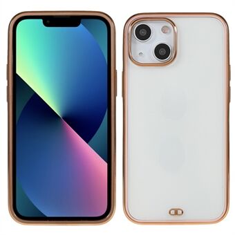 Galvaniseren Precieze uitsparing Licht Duurzaam Soft TPU Phone Case Shell voor iPhone 13 mini - Roze