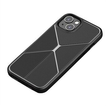 TPU Case voor iPhone 12 mini / 13 mini 5.4 inch, Anti-val Airbag Design X Design Antislipstrips Matte Telefoonhoes