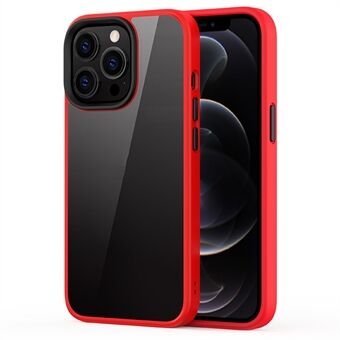 Scratch PC + TPU Hybrid Case Mobiele telefoon Achterkant Shell voor iPhone 13 Pro Max 6,7 inch