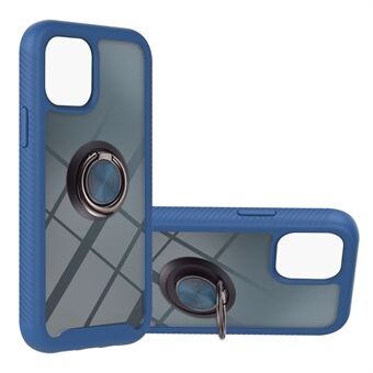 TPU + PC Hybrid Cover Mobiele telefoonhoes met Ring voor iPhone 13 Pro Max 6,7 inch