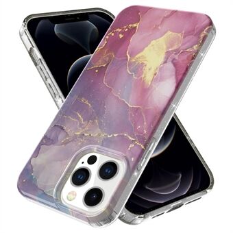 GW18 IMD Sparkling Power Marble Pattern mobiele telefoonhoes voor iPhone 13 Pro Max 6,7 inch