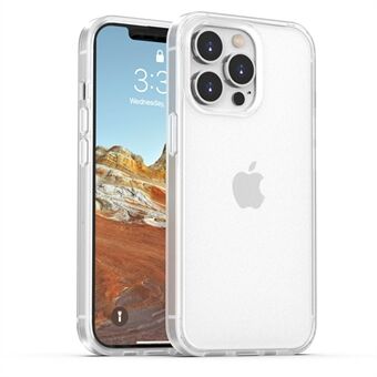 Spectre Series Schokbestendig Translucent Frosted Surface TPU + PC Hybride mobiele telefoonhoes voor iPhone 13 Pro Max 6,7 inch