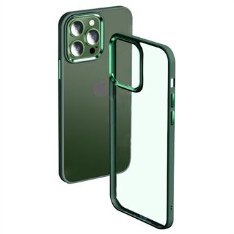 YOOBAO Beschermhoes voor iPhone 13 Pro Max 6.7 inch Slim Cover Siliconen + Acryl Anti-val Telefoon Shell met metalen Lens Frame