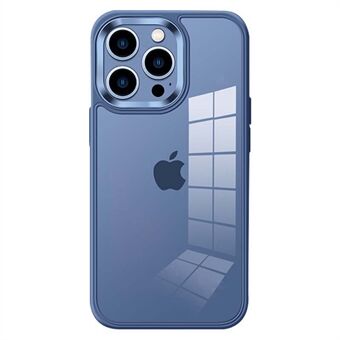 YOOBAO Voor iPhone 13 Pro Max 6.7 inch Acryl + TPU Drop-proof Phone Case Transparant Cover met Metalen Camera Lens Frame