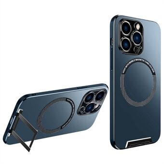 Magnetische telefoonhoes voor iPhone 13 Pro Max 6,7 inch, standaard anti-drop aluminiumlegering + TPU + pc-telefoonbeschermer compatibel met MagSafe