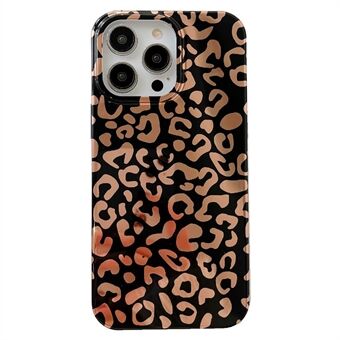 Voor iPhone 13 Pro Max 6,7 inch luipaardprint serie galvaniseren telefoonhoes schokbestendig TPU telefoonhoes