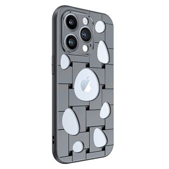 XUNDD Voor iPhone 13 Pro Max Achterkant Holle gaten Warmteafvoer Valbestendig TPU-telefoonhoesje