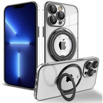 Kickstand Case voor iPhone 13 Pro Max 6,7 inch PC+TPU Telefoonhoes Schokbestendig Telefoonhoesje Compatibel met MagSafe
