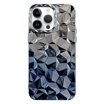 Mobiele telefoon beschermhoes voor iPhone 13 Pro Max 6,7 inch, galvaniseren gradiënt Prism patroon TPU hoesje