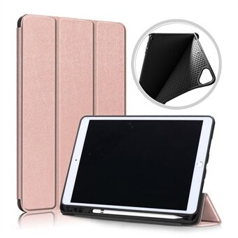 Drievoudige Stand Smart Tablet-hoes met styluspensleuf voor iPad 10.2 (2021) / (2020) / (2019)