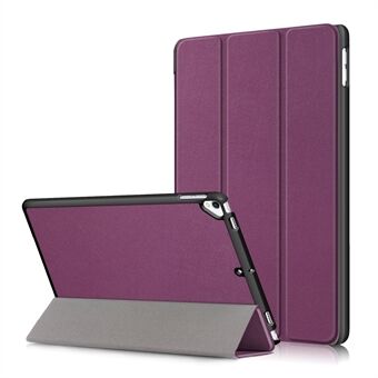 Voor iPad 10.2 (2021)/(2020)/(2019) Tri-fold Stand lederen beschermende tablet cover