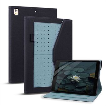 Voor iPad 10.2 (2021) / (2020) / (2019) / iPad Air 10,5 inch (2019) Zakelijke stijl Stand lederen tas kaarthouder Tablet hoes met penlushouder