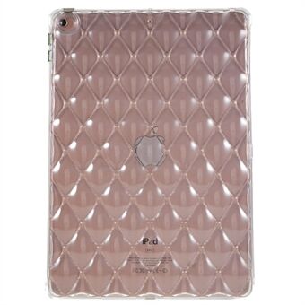 Voor iPad 10.2 (2021) / (2020) / (2019) Airbag Diamond Texture Anti-drop Cover Soft TPU Clear Tablet Case