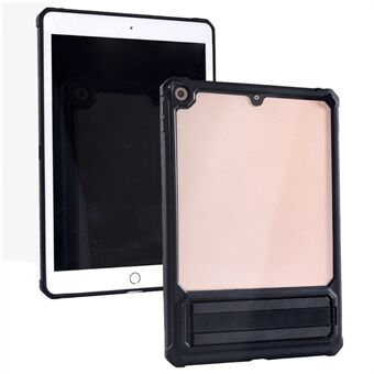 Voor iPad 10.2 (2021) / (2019) / (2020) TPU + pc-tablethoes Luchtkussen Beschermende standaardhoes met potloodhouder