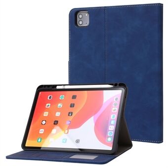 Voor iPad Air (2020)/(2022)/iPad Pro 11-inch (2021)/(2020)/(2018) PU Lederen Portemonnee Pen Slot Case Flip Stand Auto Wake/Sleep Beschermende Tablet Cover