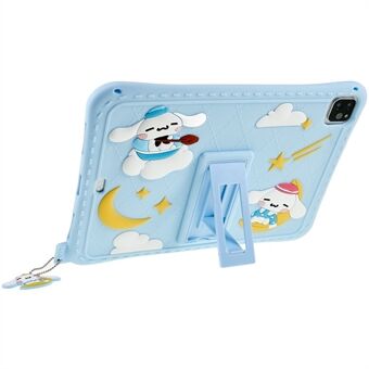 Voor iPad Air (2022) / (2020) / iPad Pro 11 (2020) / (2021) / (2022) Cartoon Universe Space Pattern Shockproof Kickstand Tablet Case Silicone Cover