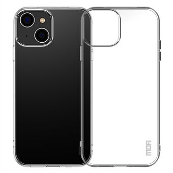 MOFI transparante slanke telefoonhoes voor iPhone 14 6,1 inch, schokbestendige flexibele TPU-achterkant
