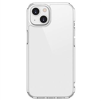 MOCOLO K08 voor iPhone 14 6.1 inch Soft TPU Frame + Clear PC Back Scratch Lensbescherming Hybrid Shell Cover