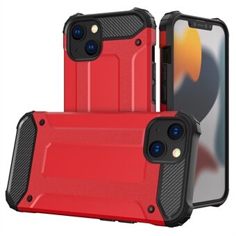 Voor iPhone 14 6.1 inch Drop-proof Telefoon Case TPU + PC Mobiele Telefoon Achterkant met Innerlijke Warmteafvoer Ontwerp: